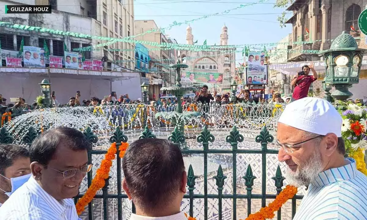 Activists express discontent over renovated Gulzar Houz