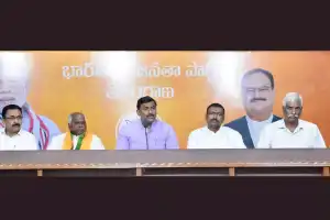 BJP criticizes BRS for staying quiet on war against Hamas terrorism