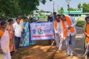 BJP Kisan Morcha from Khammam joins ‘Swachh’ initiative