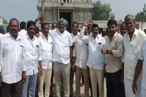 BRS Party Leaders and Cadre Lodge Complaint Against Alampur MLA Dr. VM Abraham to KTR
