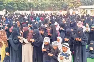 City of Hyderabad hosts all-women Qunoot-e-Nazila prayers in solidarity with Gaza