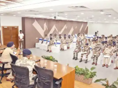 City police and CAPF officials in Hyderabad hold discussions on election preparations