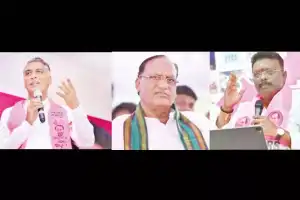 Congress and BJP face defeat as BRS secures six victories