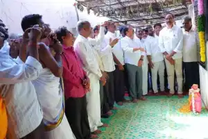 Development works initiated by MLA Sanjay in Jagtial