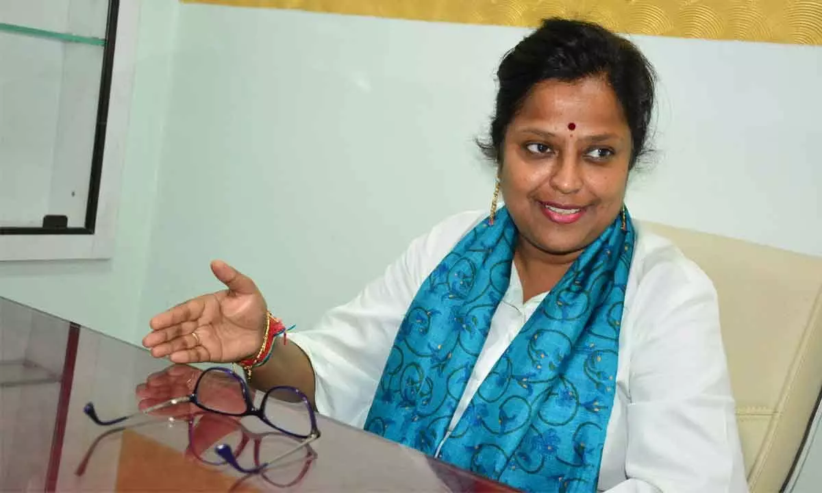 Dr Neelima Kota remains optimistic, saying “Dekhna Hum Honge Kamyab” despite the challenging Sanatnagar constituency.