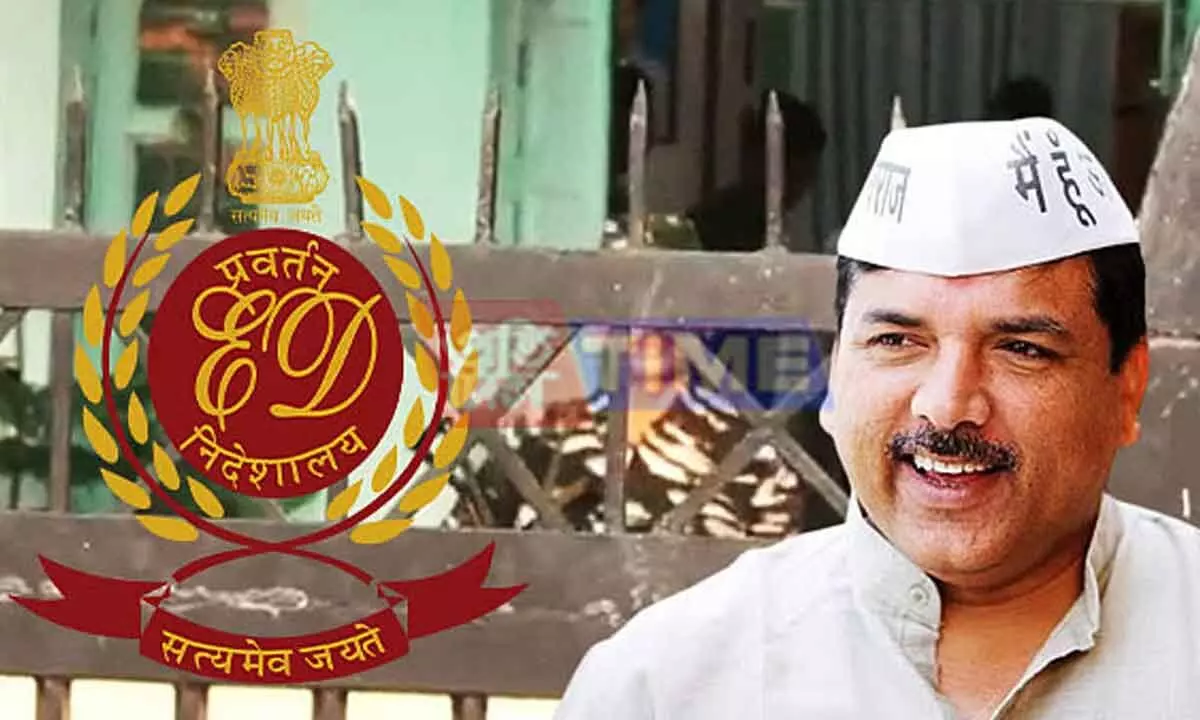 ED Raids AAP MP Sanjay Singh’s Residence in Money Laundering Probe Related to Delhi Excise Policy Scam