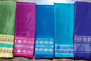 Education Minister Sabitha initiates the distribution of Bathukamma sarees in Kaukuntla village