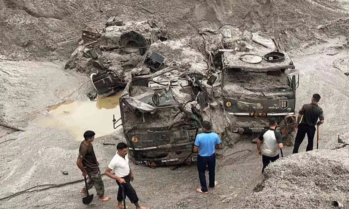 Eight Army Personnel’s Bodies Recovered After Sikkim Flash Floods