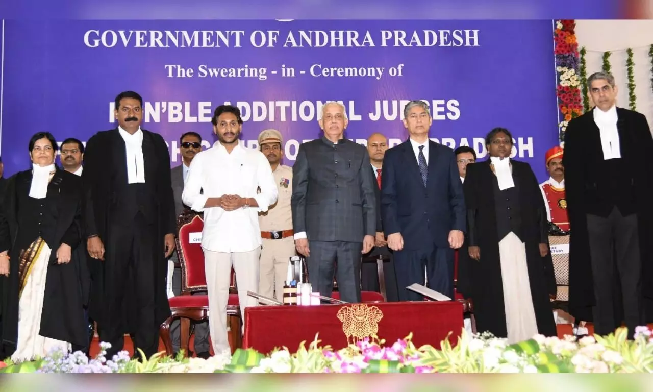 Four more judges take oath in Andhra Pradesh High Court