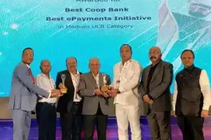 Gayatri Bank recognized with prestigious accolades