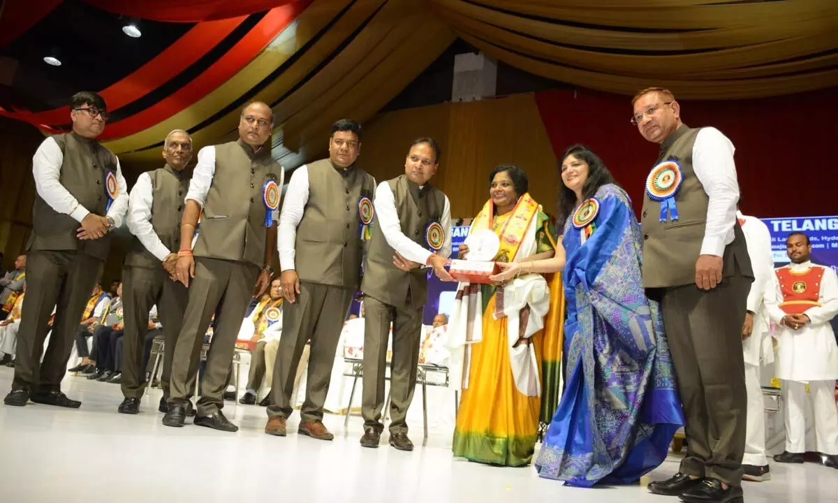 Grand celebration marks the 5147th birth anniversary of Agrasen Maharaj in Hyderabad