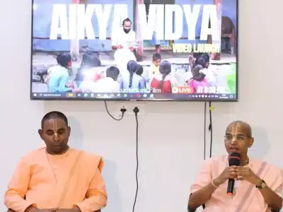Hare Krishna Movement in Hyderabad Unveils Short Film on Aikya Vidya Programme