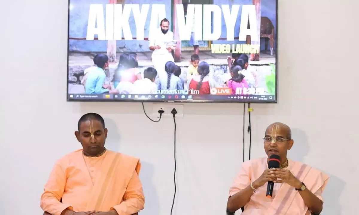 Hare Krishna Movement in Hyderabad Unveils Short Film on Aikya Vidya Programme