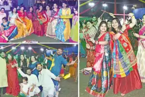 Hyderabad residents groove to garba and dandiya rhythms