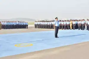 IAF 91st anniversary celebrated at Begumpet Airforce station in Hyderabad
