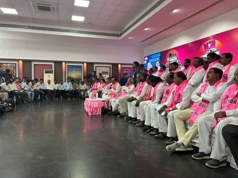 BRS Manifesto Released By CM KCR