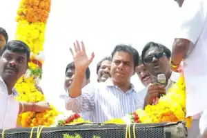 K T Rama Rao declares Khammam district as a testament to progress