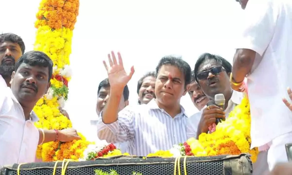 K T Rama Rao declares Khammam district as a testament to progress