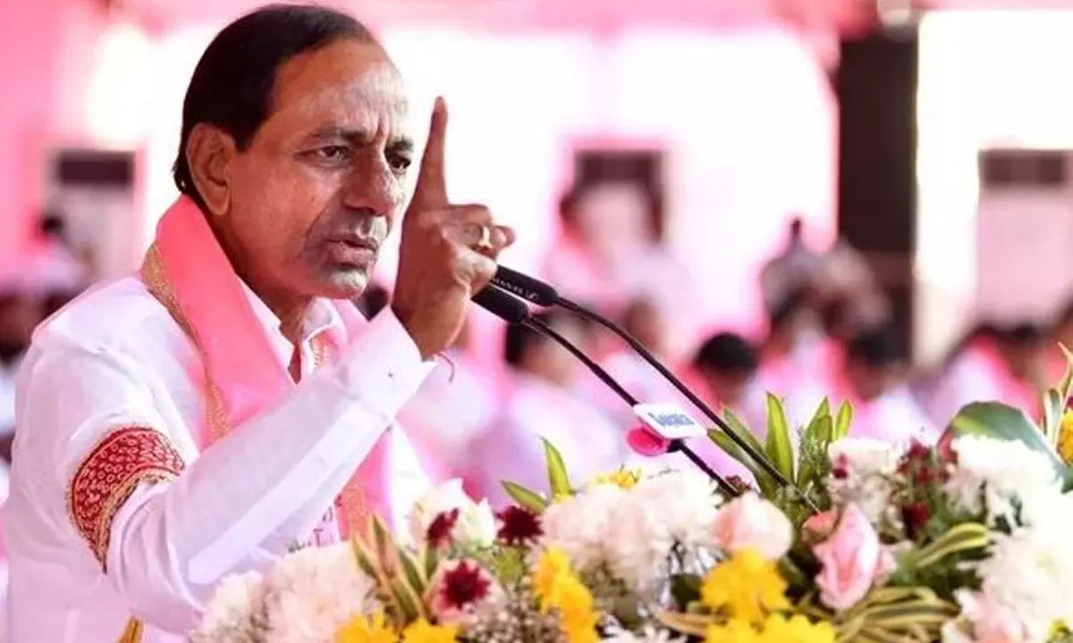 KCR to distribute B-forms and share victory mantra today