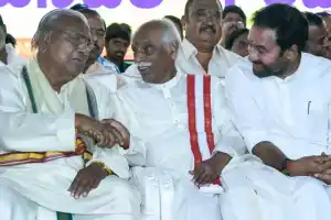 Kishan Reddy participates in ‘Ravana Dahan’ event in Hyderabad