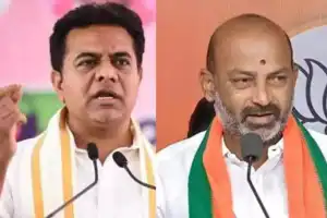 KTR and Bandi engage in heated Twitter dispute regarding the national status of PRRLI project