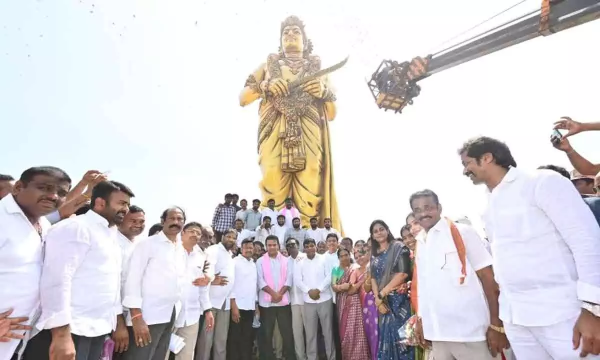 Legacy of Nandamuri Taraka Rama Rao honored in Khammam