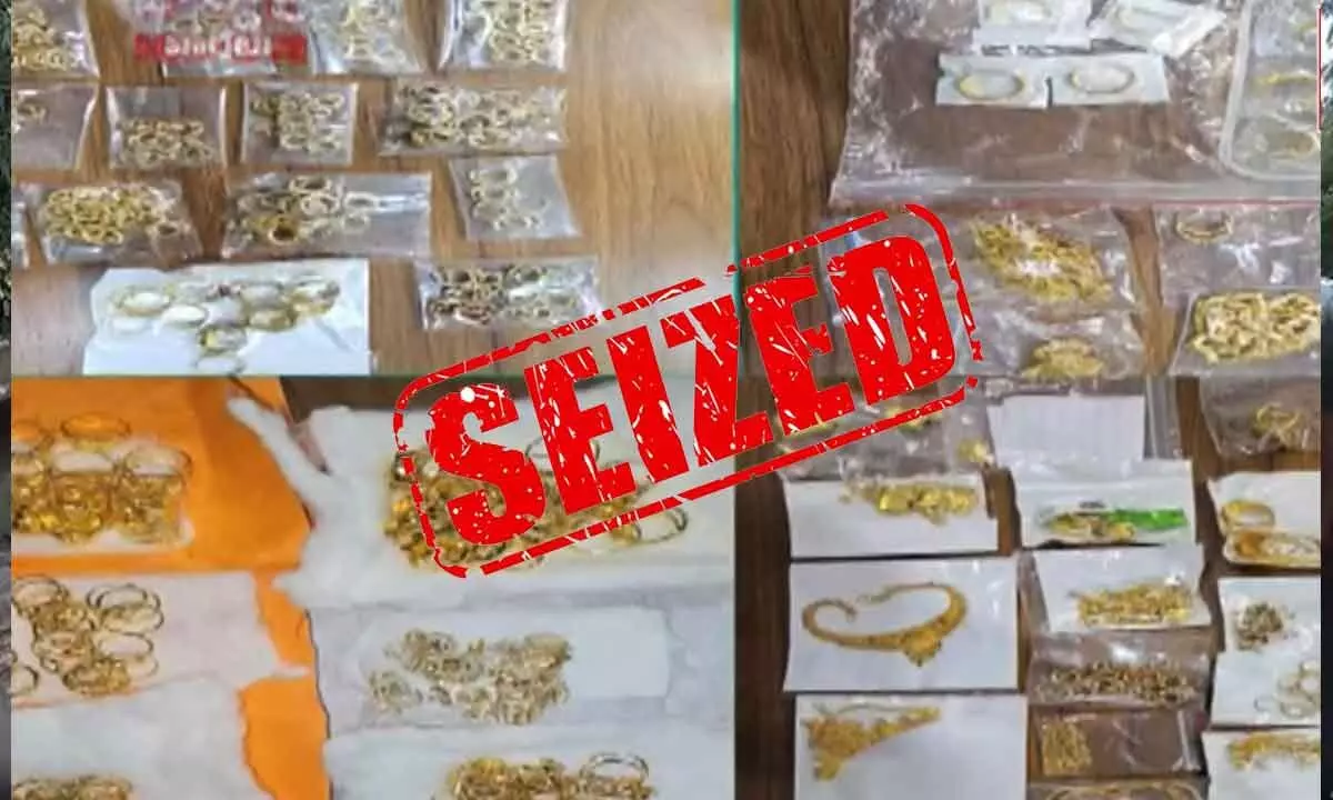 Massive Amount of Gold Confiscated from Vehicle in Rajendranagar, Telangana