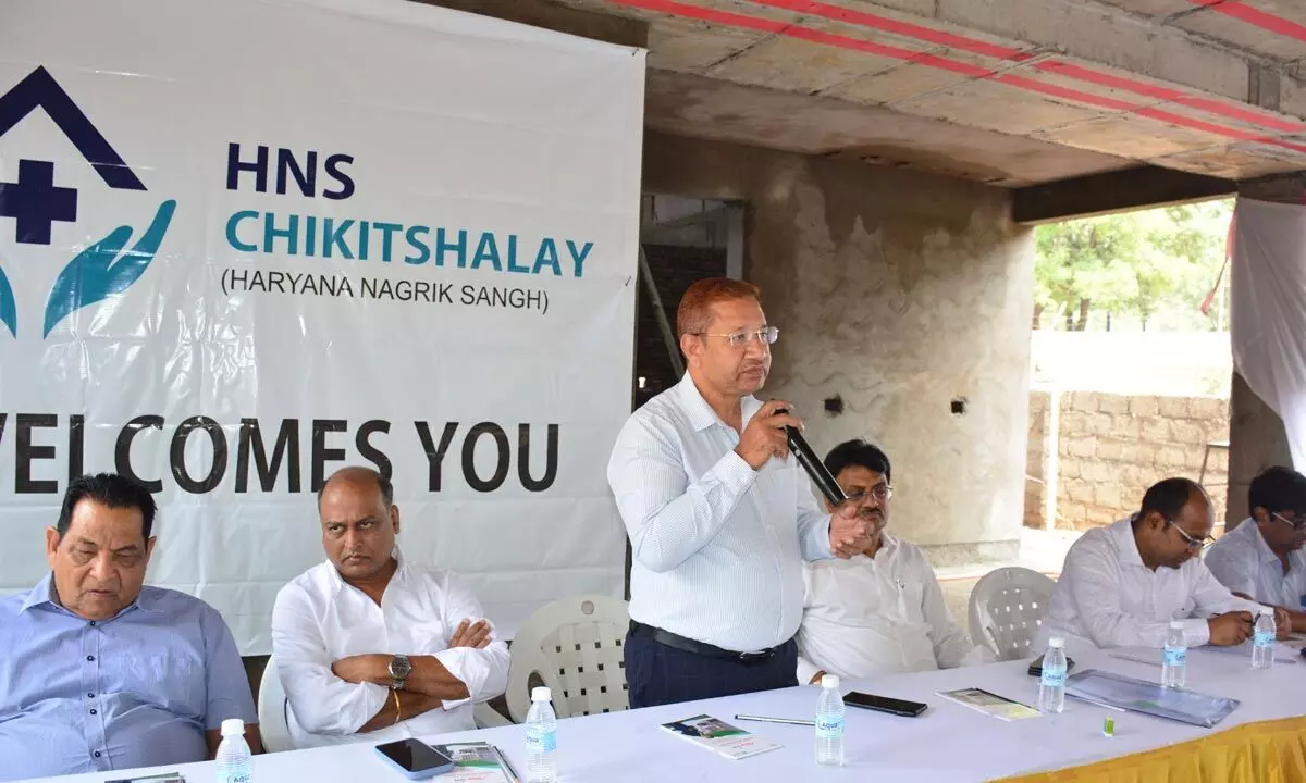Meeting of HNS Chikitsalaya Trust Convened