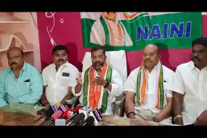 Naini Rajender claims KCR is an expert at deceiving the public