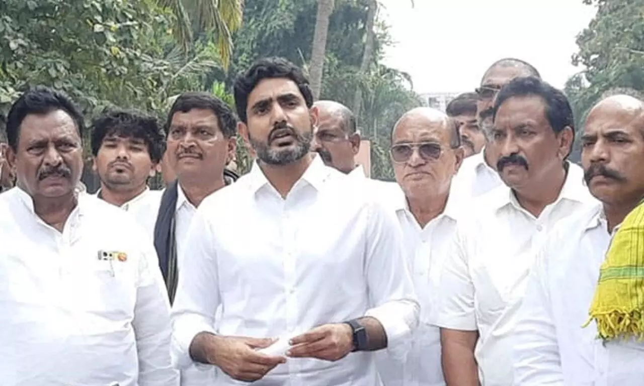 Nara Lokesh accuses YS Jagan of manipulating institutions to block Naidu’s bail.