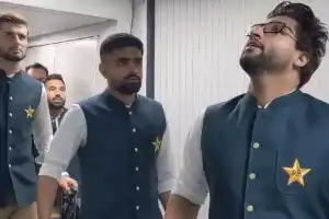 Pakistan players relax in Hyderabad during ICC World Cup 2023