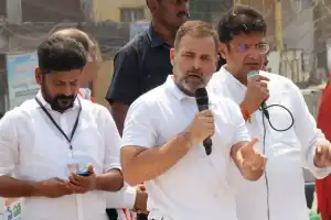 Rahul Gandhi claims that both Modi and KCR are apprehensive about caste-census