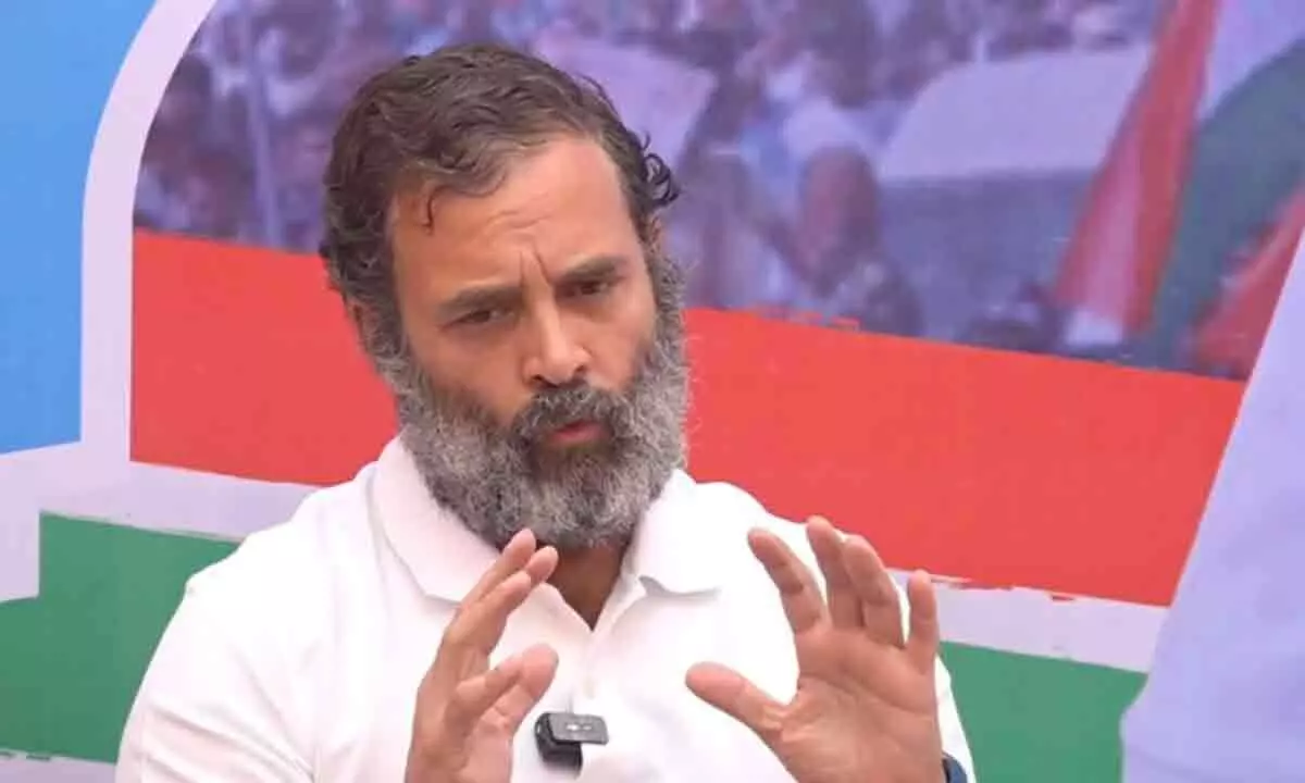 Rahul Gandhi guarantees minimum support price to turmeric farmers, accuses BJP, BRS, MIM of covert alliance