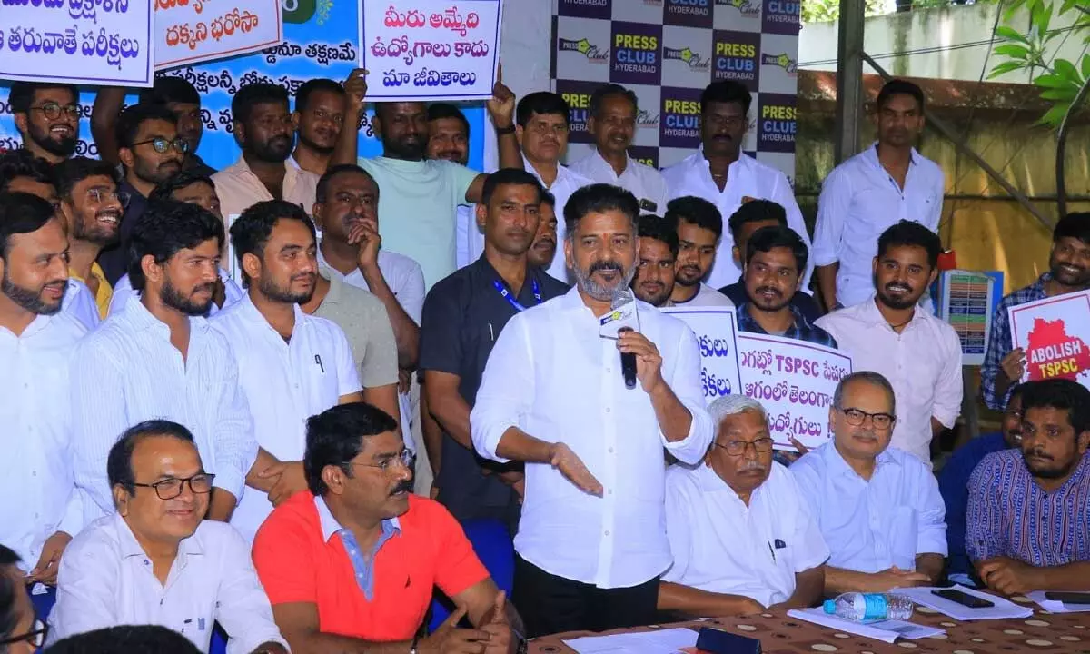 Revanth Reddy supports the demand for highway blockades.