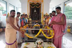 Second anniversary celebrated at Ramalingeswara temple