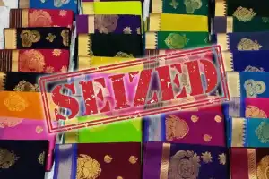 Silk sarees worth Rs 2.25 crore seized by flying squad in Hyderabad