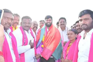 Son of Gadwal MLA actively supports father’s election campaign