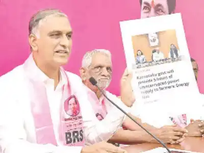 T Harish Rao assures Medigadda will be rectified by agency within 2 months in Hyderabad