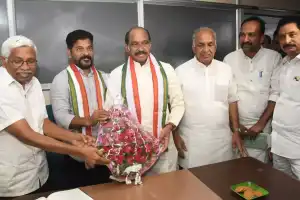 TJS pledges support to Congress in Telangana assembly election