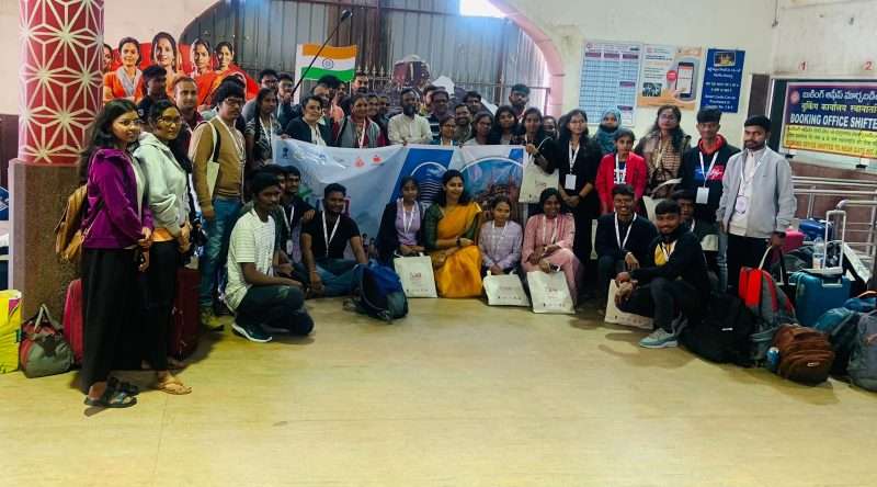 IITH brought 42 Youths from Telangana together to explore UP under Yuva Sangam – Ph3 by EBSB
