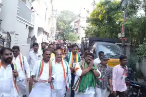 Adam Santosh Kumar, Congress candidate in Secunderabad, surging ahead
