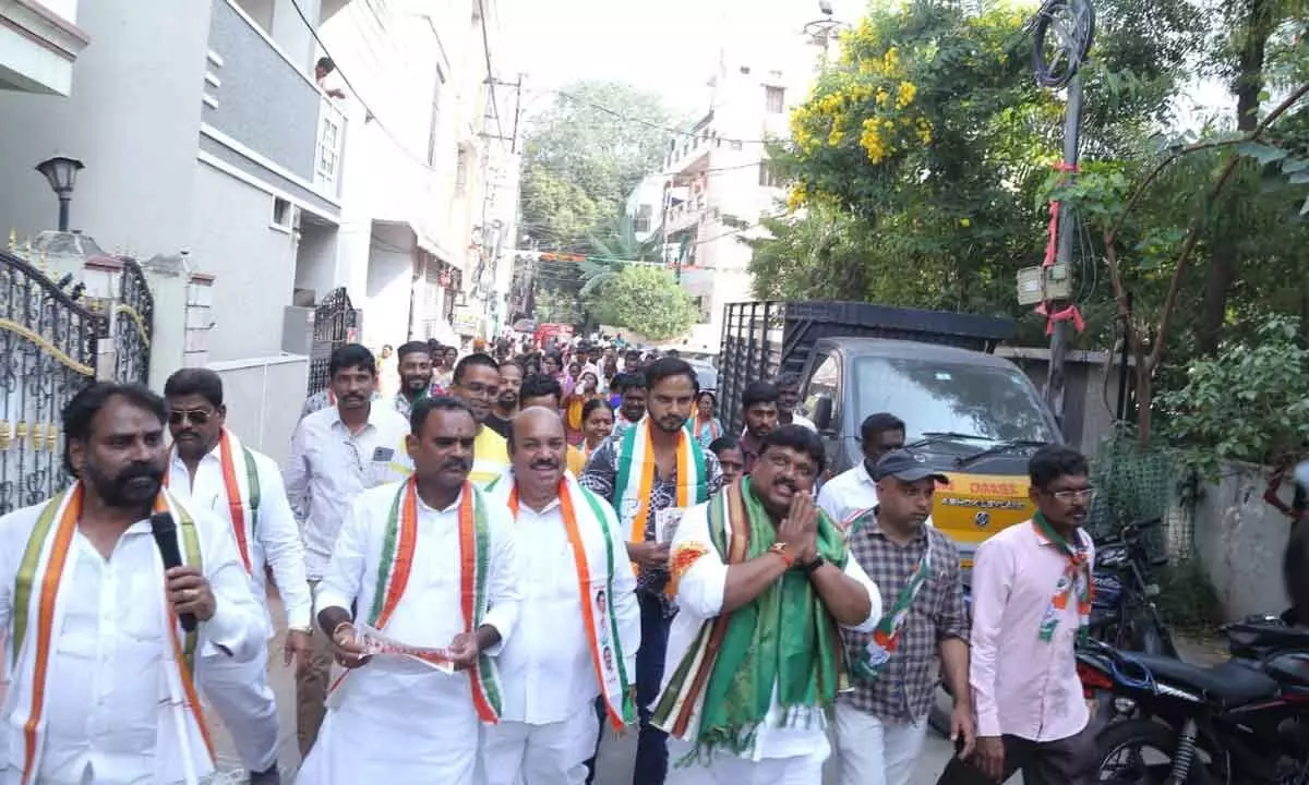 Adam Santosh Kumar, Congress candidate in Secunderabad, surging ahead