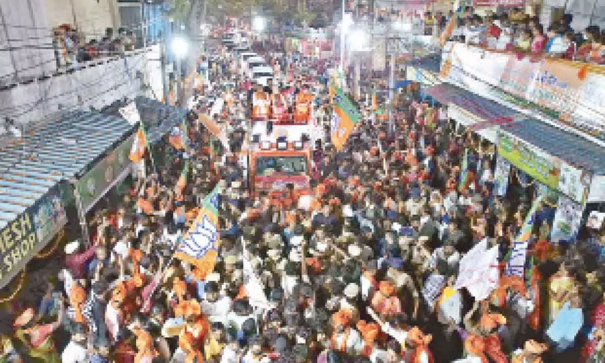 Amit Shah believes only BJP can control the highhandedness of Owaisi and his associates.