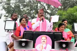 Auto unions in Ibrahimpatnam rally behind BRS with their support