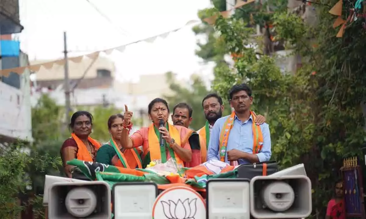 BJP leader Padma highlights BJP’s contributions to Warangal