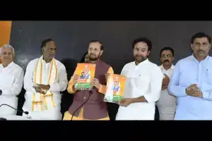 BJP unveils a 32-page chargesheet against BRS government