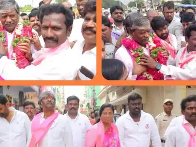 BRS Asks for Votes for Padma Rao in Tarnaka Campaign