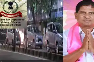 BRS candidate Bhaskar Rao left stunned by unexpected IT raids