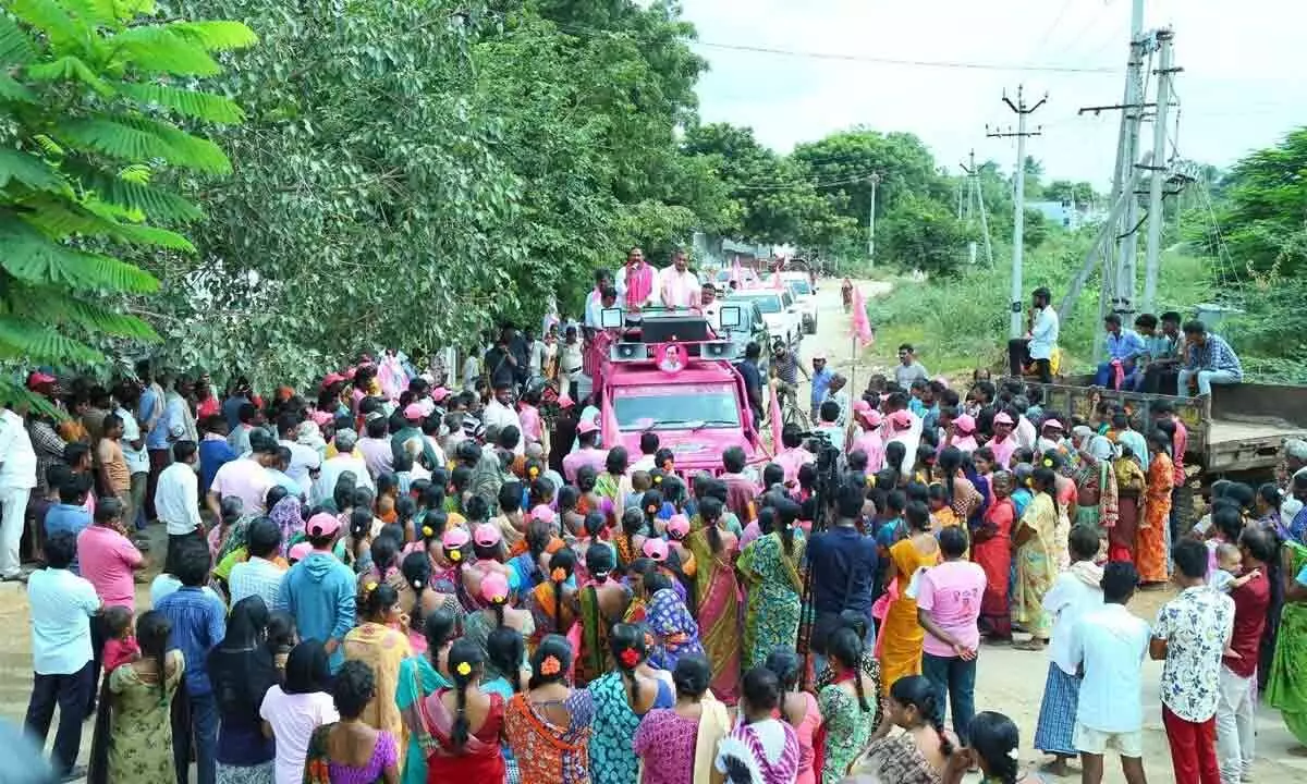 BRS places trust in welfare schemes in Kodad