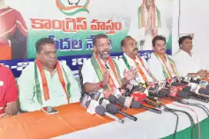 BRS regime labeled as a catastrophe by Naini Rajender Reddy in Warangal